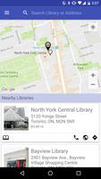 Map of Toronto Public Libraries پوسٹر