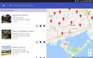 Map of Toronto Public Libraries screenshot 2