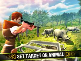 Animal Hunter Safari Sniper imagem de tela 1