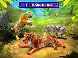 Wild Tiger Survival - Animal Simulator โปสเตอร์