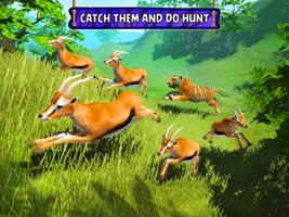 Wild Tiger Survival - Animal Simulator syot layar 1