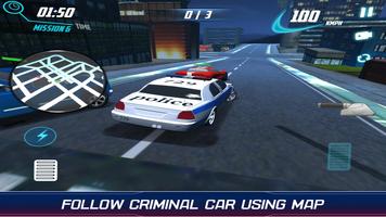 Crime City Police Car Driver poster