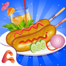 Corn Dogs Maker - Cooking Game 🍽 aplikacja