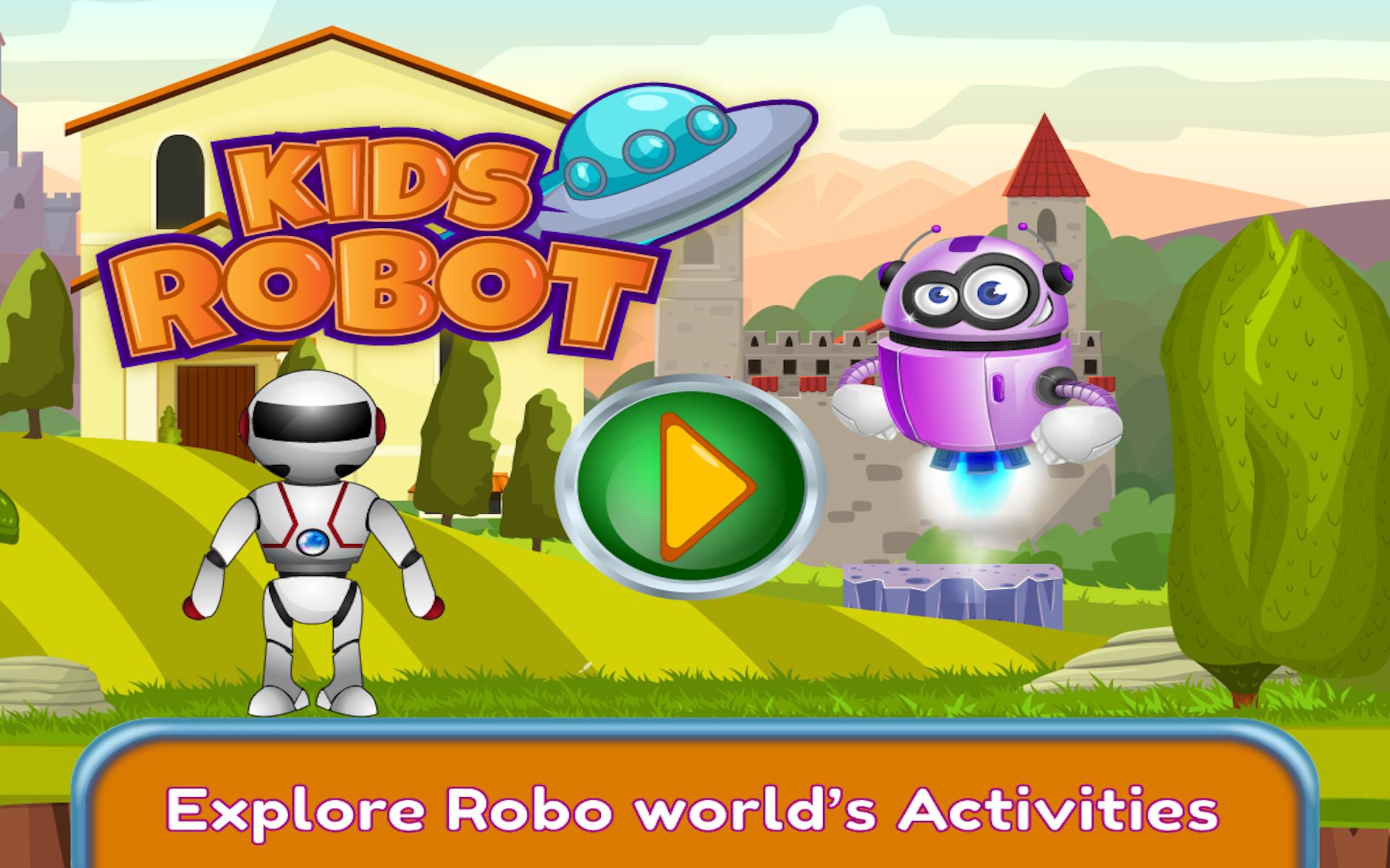 Игра робот прыгает. Розовый и голубой роботы игра на двоих. Игра Борк крафт робо ворлд.