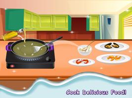 Seafood Paella - Spanish Food Cooking Game 🌴 capture d'écran 2