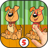 ”Spot the Differences Puzzle Game – Coloring Pages