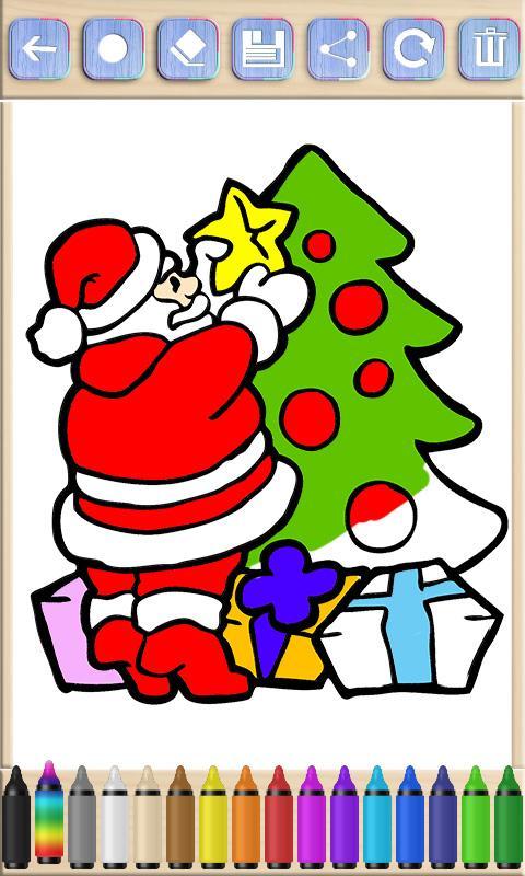 Natal mewarnai halaman APK Download - Gratis Hiburan APL 