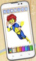 Paint superheroes Screenshot 2