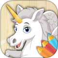 Unicorn coloring pages