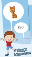 Lerne die ersten Wörter auf Türkisch Plakat