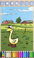 Farm Animals coloring book pages APK download