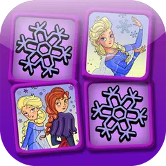 Pairs game of ice princesses APK download