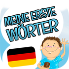 Lerne die ersten Wörter auf Deutsch Zeichen