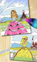 Magic Princess Coloring Book Affiche