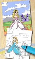 Magic Princess Coloring Book capture d'écran 1