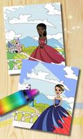 Magic Princess Coloring Book capture d'écran 2