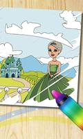 Magic Princess Coloring Book capture d'écran 3