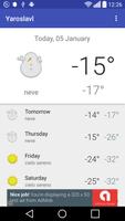 Yaroslavl - weather پوسٹر