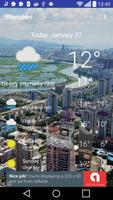 Shenzhen - weather poster