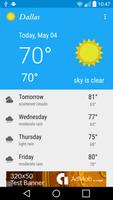 پوستر Dallas, TX - weather