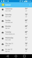 Detroit, MI - weather 截图 2