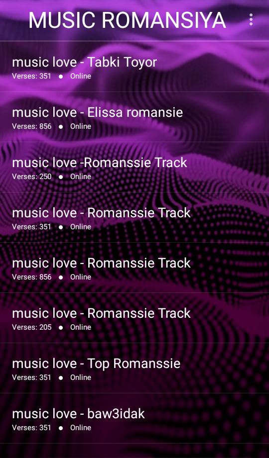 الاغانى رومانسية 2018 جديدة Music Romansiya 2018 For Android Apk