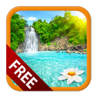 Waterfall Live Wallpaper أيقونة