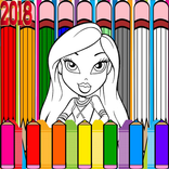 Coloring Chibi Barbie