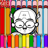 Coloring Chibi Super Hero