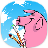 pippa pig paint book :@)