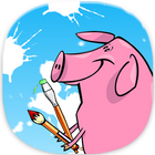 pippa pig paint book :@) icon