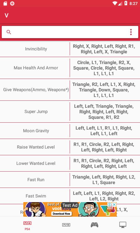 Cheats for all: GTA for Android - APK Download