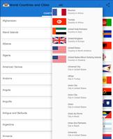 World Countries And Cities ภาพหน้าจอ 1