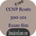 CCNP Route 300-101 ExSim-Free icône