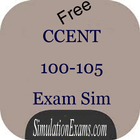 CCENT 100-105 Exam Simulator ไอคอน
