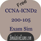 ICND2 200-105 Exam Sim-Free ícone