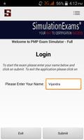 Sim-Ex Exam Sim for PMP - Full Affiche