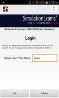Sim-Ex Exam Sim Server+ Full 海報