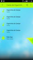 Canto de Passaros Cigarrinha do Campo capture d'écran 1