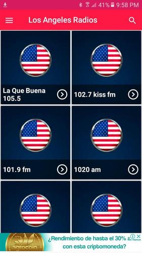 Descarga de APK de Estaciones de Radio de los Angeles California Android