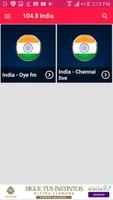 Fm radio 104.8 fm radio station 104.8 fm india screenshot 1