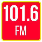 radio 101.6 fm radio station 101.6 radio station أيقونة