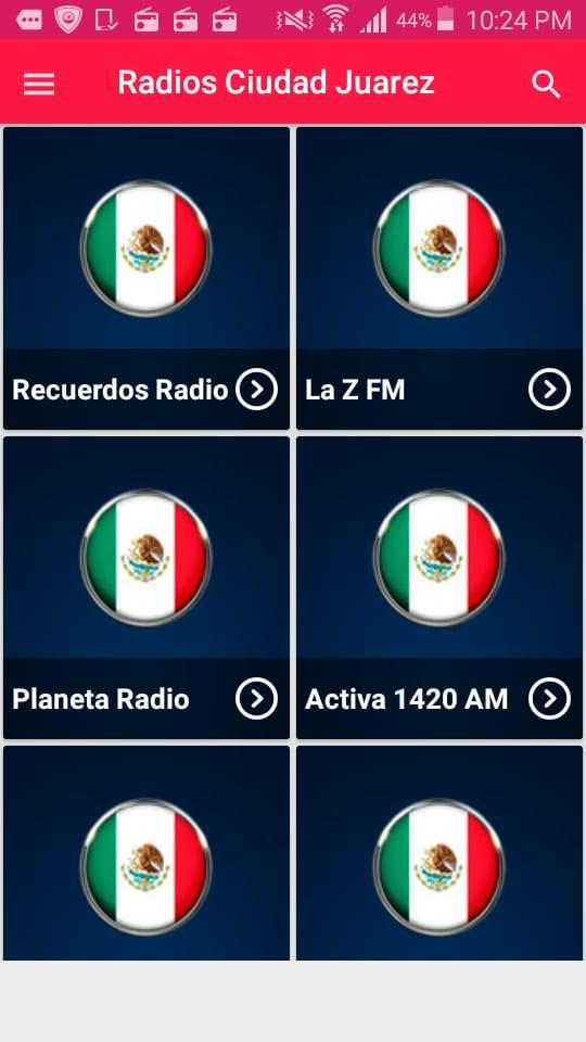 Descarga de APK de Radio Ciudad Juarez Estaciones De Radio Cd Juarez para  Android