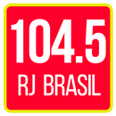 Radio fm 104.5 fm 104.5 fm rj radio 104.5 brasil APK
