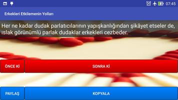 Erkekleri Etkilemenin Yolları screenshot 3