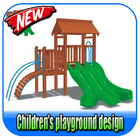 Children Playground Design icône