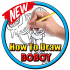 How to draw boboboy biểu tượng