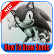 How to draw sonic