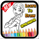 Learn to draw cartoon characters APK