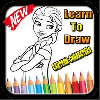 Learn to draw cartoon characters capture d'écran 3